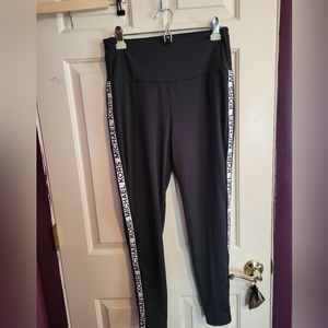 Michael Kors Black Logo Leggings